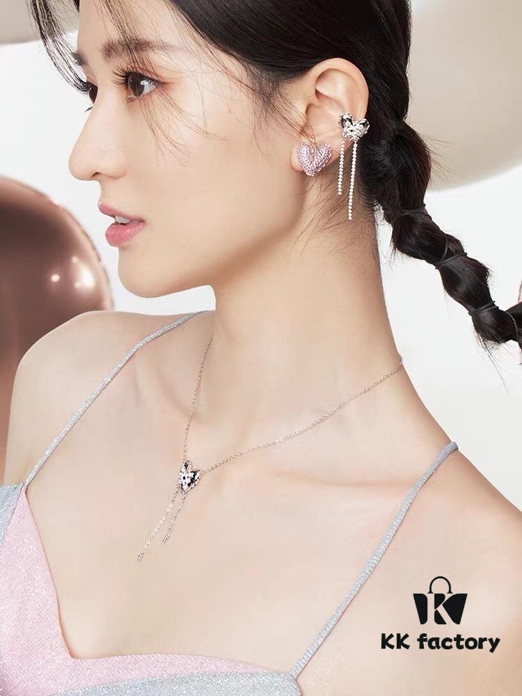 6930044312f62673a6faaf16 HEFANG Jewelry X Qiaoxin Collab Heart Tassel Pendant Necklace