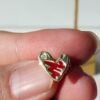 6930044712f62673a6faaf1e HEFANG Artistic Rabbit Love Heart Enamel Stud Earrings