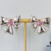 6930044a12f62673a6faaf27 HEFANG Jewelry Bowknot Gemstone Earrings
