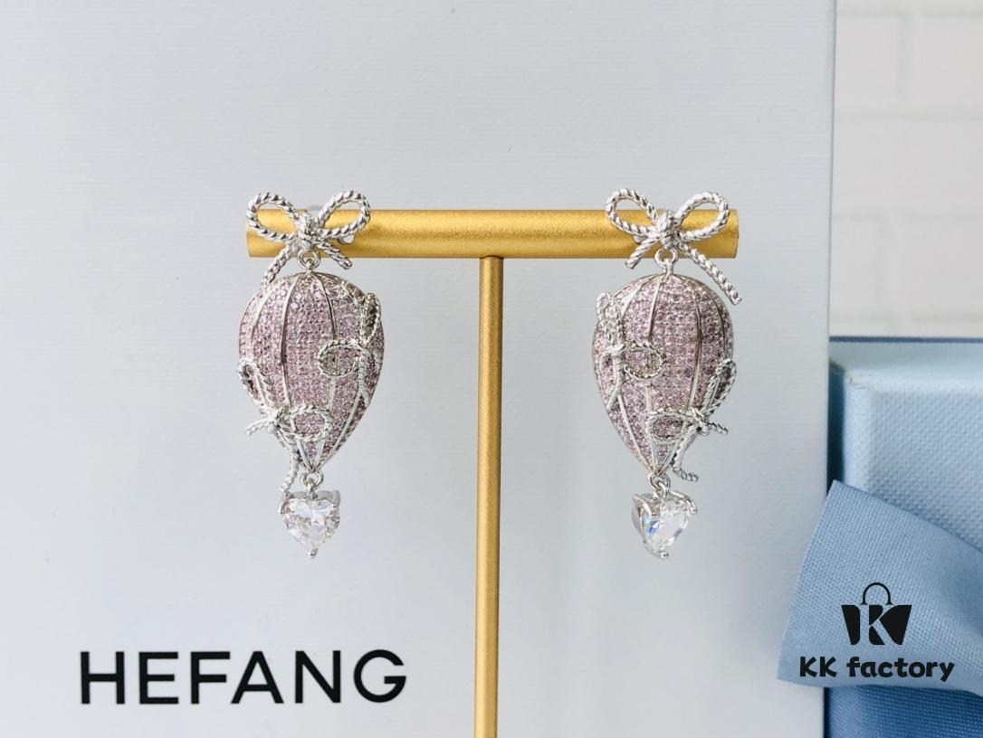6930044f12f62673a6faaf35 HEFANG Jewelry Balloon of Love Earrings