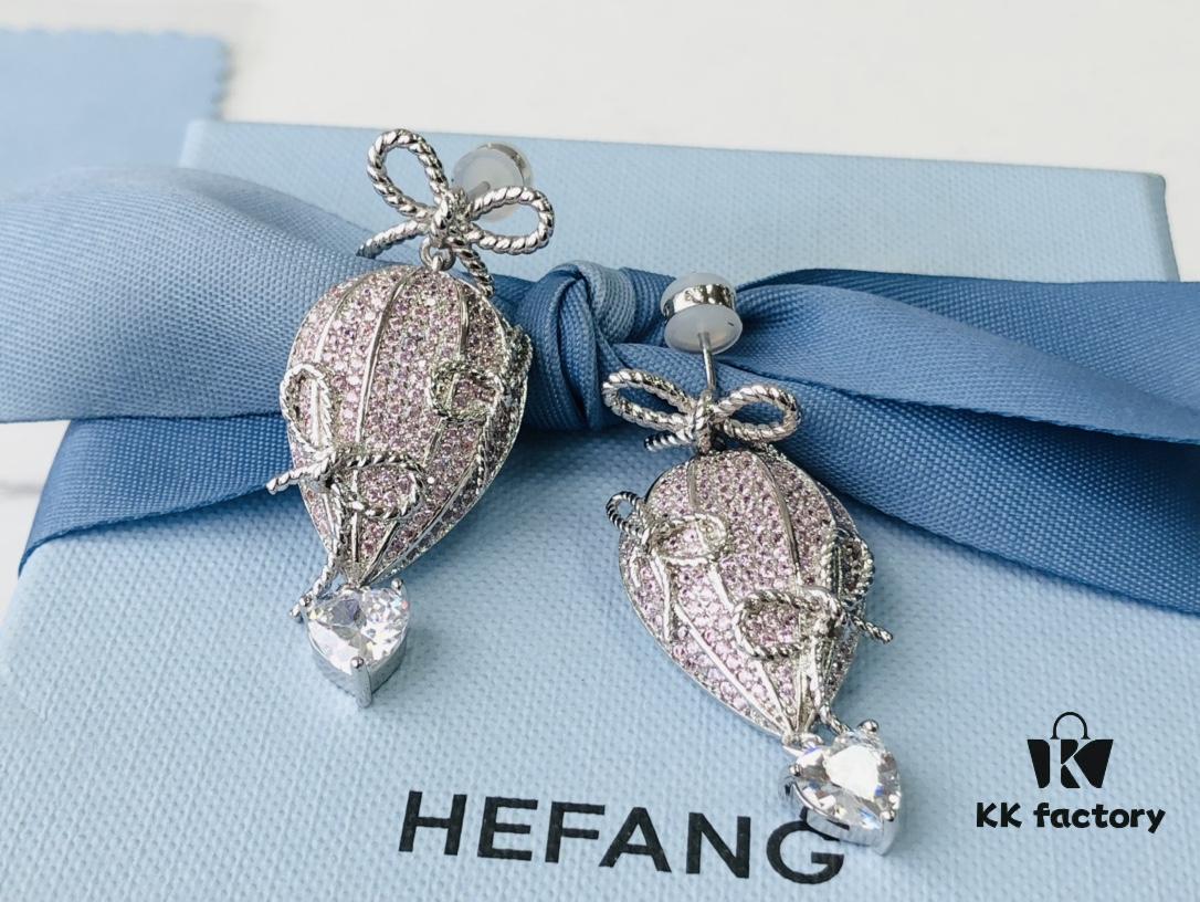 6930045012f62673a6faaf37 HEFANG Jewelry Balloon of Love Earrings