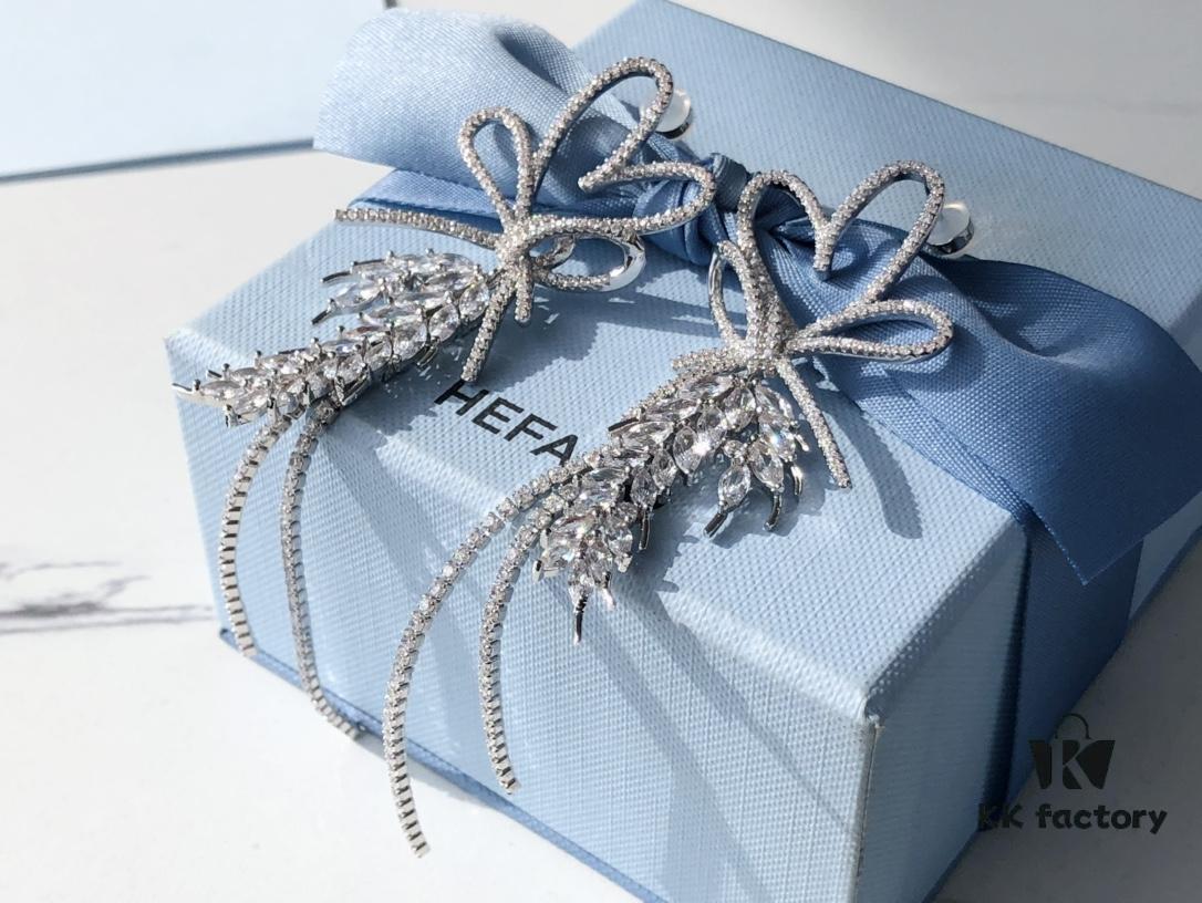 6930045612f62673a6faaf49 HEFANG Jewelry Love Heart Wheat Tassel Earrings