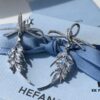 6930045e12f62673a6faaf59 HEFANG Jewelry Ribbon Wheat Ear Earrings