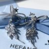 6930045e12f62673a6faaf5b HEFANG Jewelry Ribbon Wheat Ear Earrings