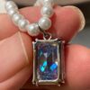 HEFANG Aurora Sugar Cube Short Necklace