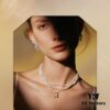 6930047012f62673a6faaf88 HEFANG Jewelry Gilded Sugar Triple Chain Necklace with Extension Chain