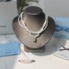 6930047112f62673a6faaf8b HEFANG Jewelry Liu Guang Fang Tang Three-Layer Necklace with Extension Chain