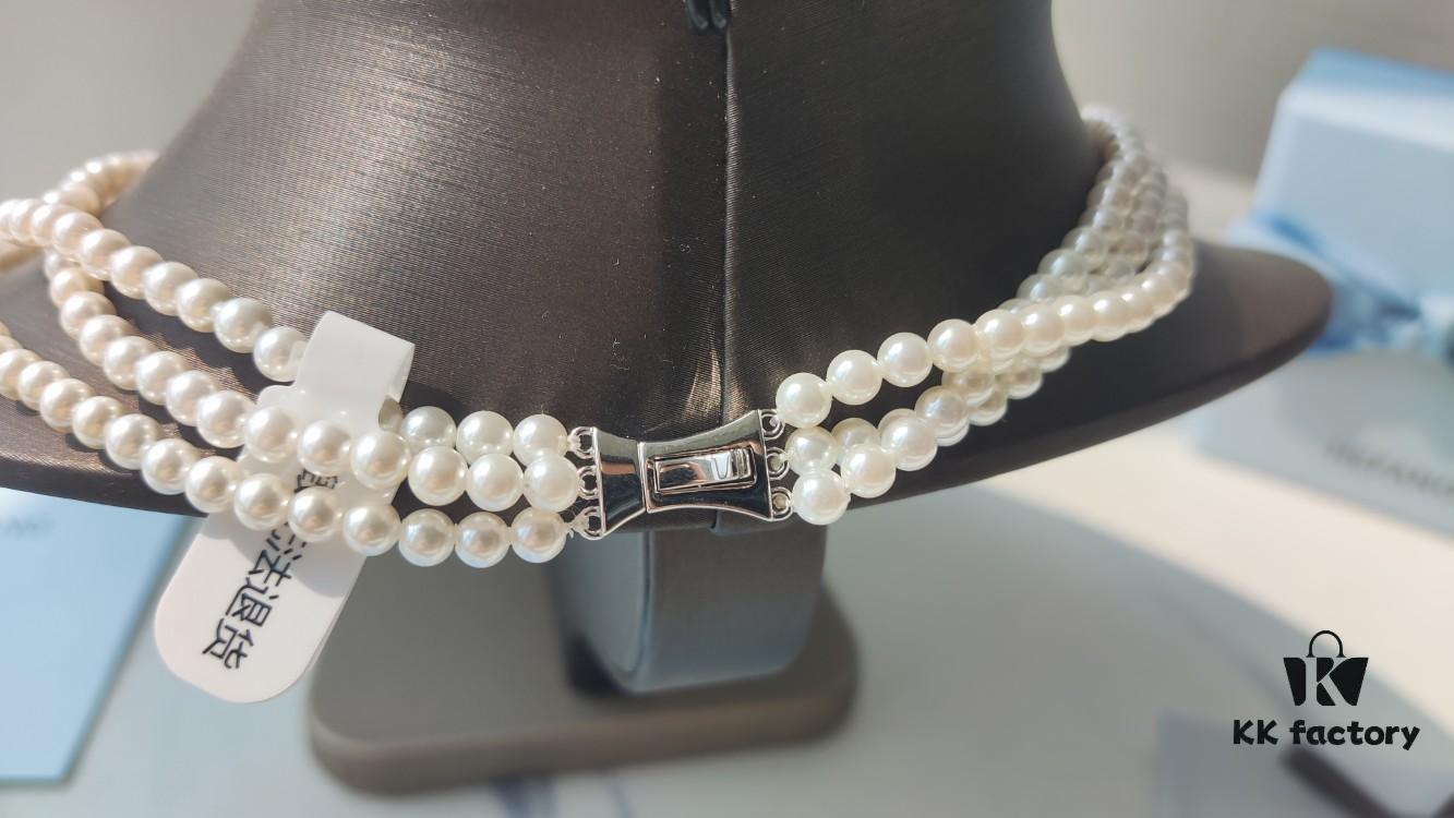 6930047312f62673a6faaf8e HEFANG Jewelry Liu Guang Fang Tang Three-Layer Necklace with Extension Chain