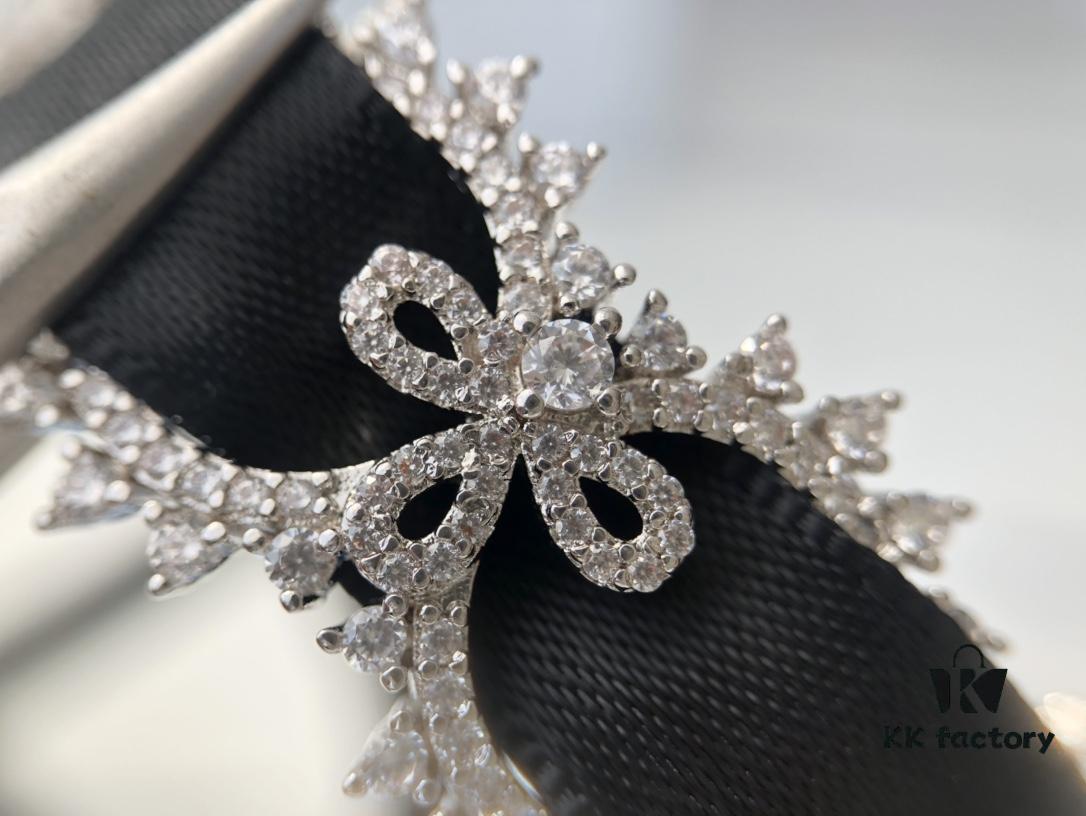 6930047912f62673a6faaf9d HEFANG Jewelry Wedding Collection Lace Choker Necklace in 925 Sterling Silver