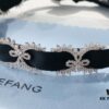 6930047a12f62673a6faafa2 HEFANG Jewelry Wedding Collection Lace Choker Necklace in 925 Sterling Silver