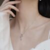 6930049112f62673a6faafd9 New Arrival He Fang Snowflake Crystal Necklace / Earrings | Pure Silver High-End Original Quality