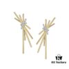 He Fang Spaghetti Earrings