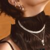 6930049d12f62673a6faaff7 He Fang Xue Huan Ice Crystal Earrings for Women, Niche Design Fashion Drop Earrings, Ear Jewelry