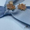 He Fang Liu Guang Twin Star Stud Earrings