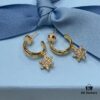Starry Light Snowflake Earrings, Brilliant and Elegant Jewelry