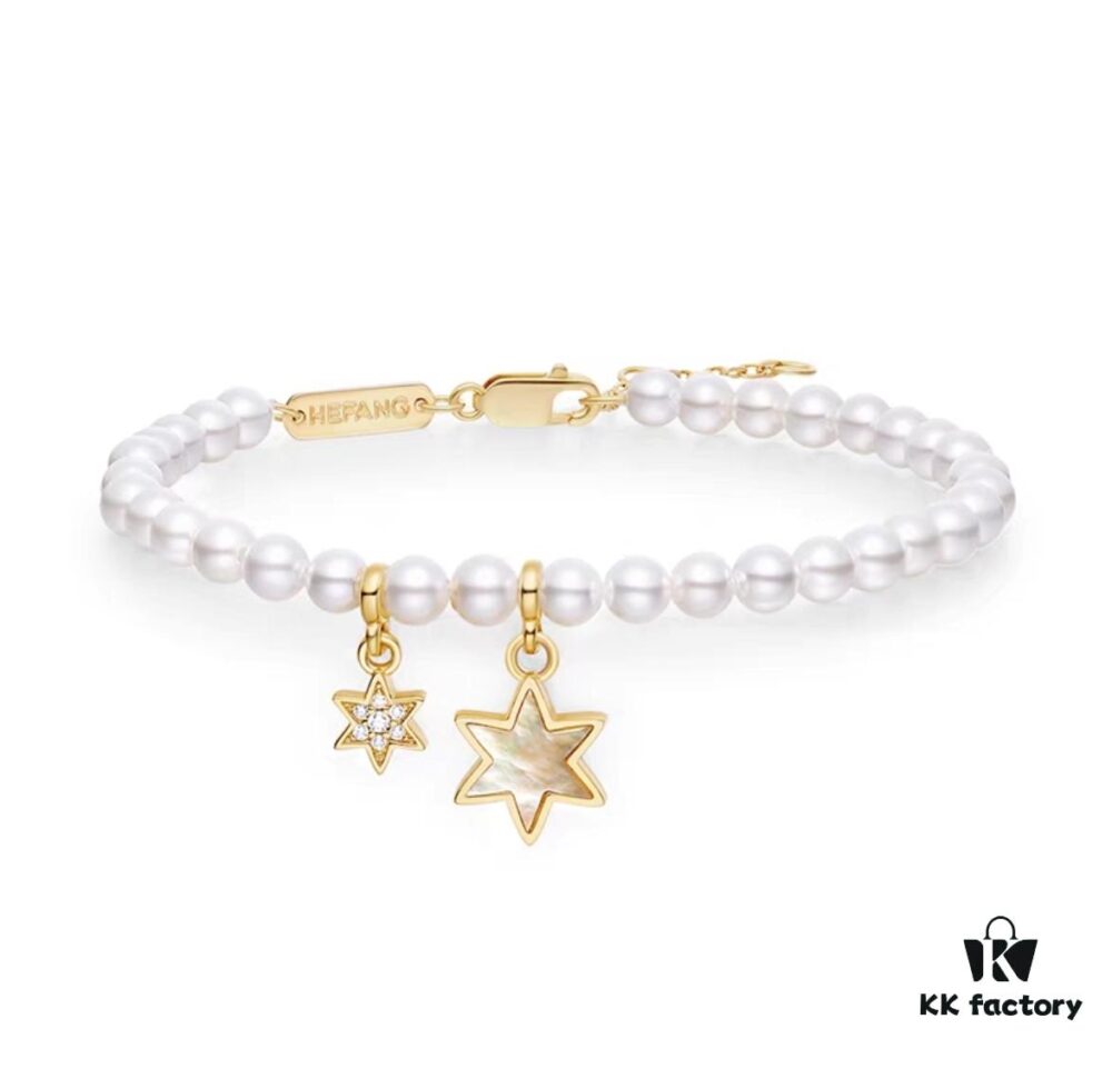 693004b512f62673a6fab032 He Fang Liu Guang Twin Star Pearl Bracelet