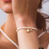 He Fang Liu Guang Twin Star Pearl Bracelet