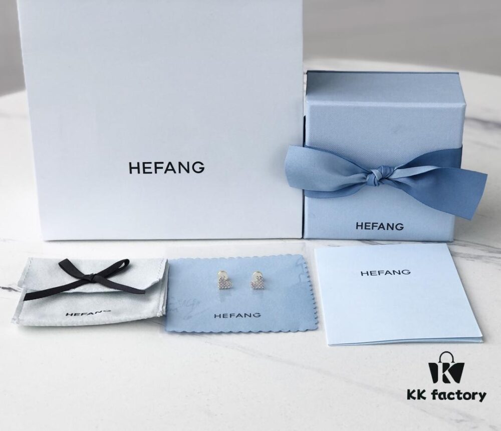 693004b912f62673a6fab03e HEFANG Jewelry Declaration Diamond Stud Earrings