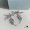 693004c412f62673a6fab05e HeFang Jewelry Ribbon Wheat Ear Stud Earrings, Minimalist Elegant Design, 2021 Wedding Collection