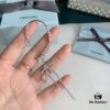 693004c612f62673a6fab066 HeFang Jewelry Pearl Bow Earrings, High-End Ear Clip Without Piercings, Reverse Hanging Design