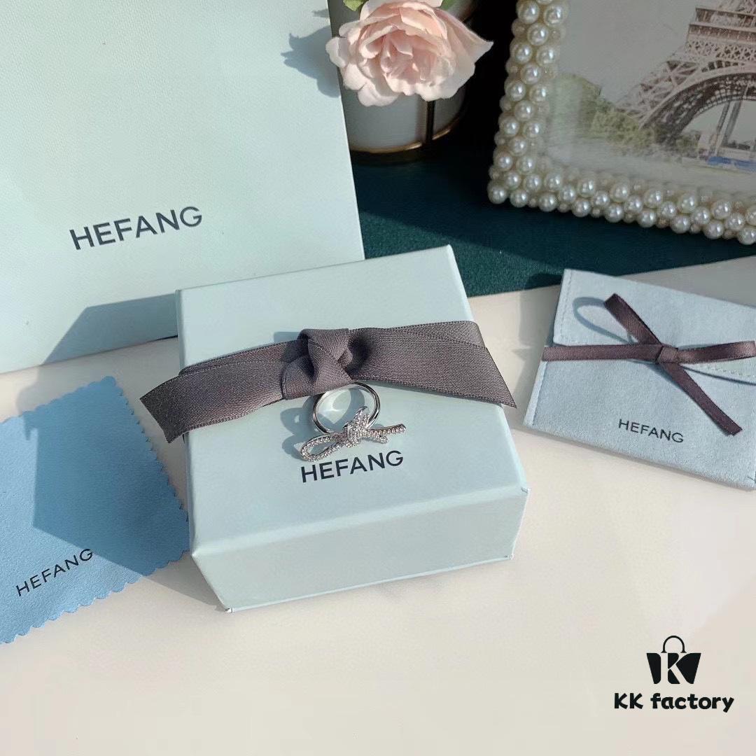 693004cc12f62673a6fab074 HeFang Jewelry Ribbon Bow Ring, Minimalist Statement Index Finger Ring, 2021 Wedding Collection
