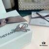 693004cd12f62673a6fab076 HeFang Jewelry Ribbon Bow Ring, Minimalist Statement Index Finger Ring, 2021 Wedding Collection