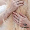 693004cd12f62673a6fab07a HeFang Jewelry Ribbon Bow Ring, Minimalist Statement Index Finger Ring, 2021 Wedding Collection