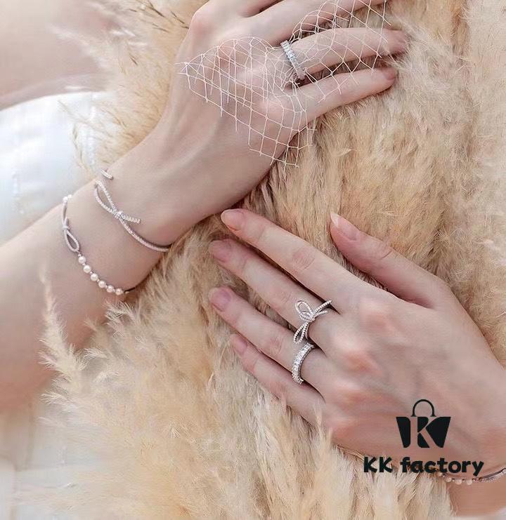 693004cd12f62673a6fab07a HeFang Jewelry Ribbon Bow Ring, Minimalist Statement Index Finger Ring, 2021 Wedding Collection