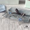 693004d712f62673a6fab093 HEFANG Jewelry Ice Blue Sparkle Earrings