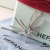 693004d912f62673a6fab098 HEFANG Jewelry Ice Blue Sparkle Earrings