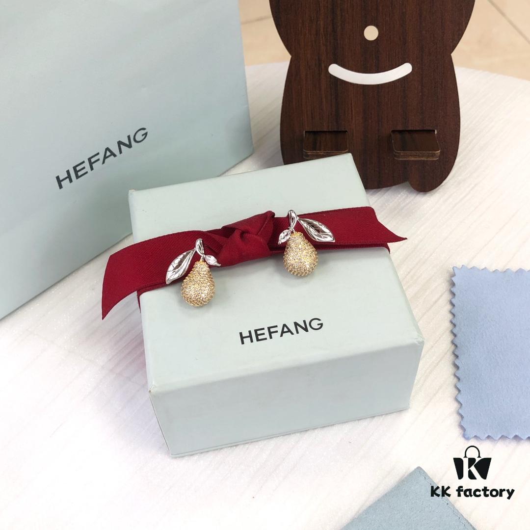 HEFANF Jewelry - Pear Stud Earrings