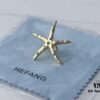 HEFANG - Starfish Stud Earrings
