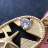 693004f112f62673a6fab0cd HEFANG Jewelry Starfish 18K Gold Plated Necklace