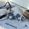 693004f412f62673a6fab0d2 HEFANG Jewelry Ice Blue First Snow Earrings