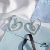 693004f812f62673a6fab0da HEF@NG Jewelry Romantic Bow Ribbon Heart Elegant Stud Earrings - Celestial Bow & Heart Series, High-End Custom Design, Micro-Paved Sparkling Stones