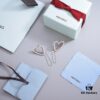 693004fa12f62673a6fab0df HEFANG Jewelry Romantic Heart Purple Zirconia S925 Sterling Silver Stud Earrings - Barbie Collection, High-End Design, Celebrity-Inspired Style