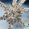 693004fd12f62673a6fab0e5 HEFANG / Drifting Snow Brooch 925 Silver Unique Sweater Collar Pin Accessory