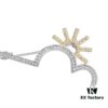 He Fang Sunrise Brooch