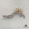 He Fang Sunrise Brooch
