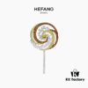 He Fang Lollipop Brooch