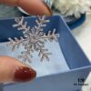 He Fang Snowflake Brooch