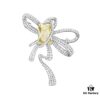 6930056712f62673a6fab156 He Fang Jewelry Brilliant Draped Brooch, Elegant and Versatile Badge Pin for Women