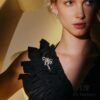 6930056e12f62673a6fab15c He Fang Jewelry Brilliant Draped Brooch, Elegant and Versatile Badge Pin for Women