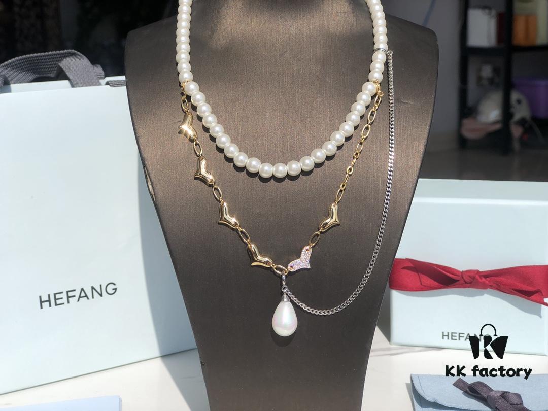 6930057112f62673a6fab161 New Arrival ❤️ HEFANG Jewelry Cute Little Tiger Three-Layer Necklace Series