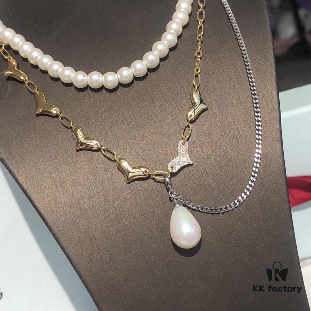 6930057512f62673a6fab162 New Arrival ❤️ HEFANG Jewelry Cute Little Tiger Three-Layer Necklace Series
