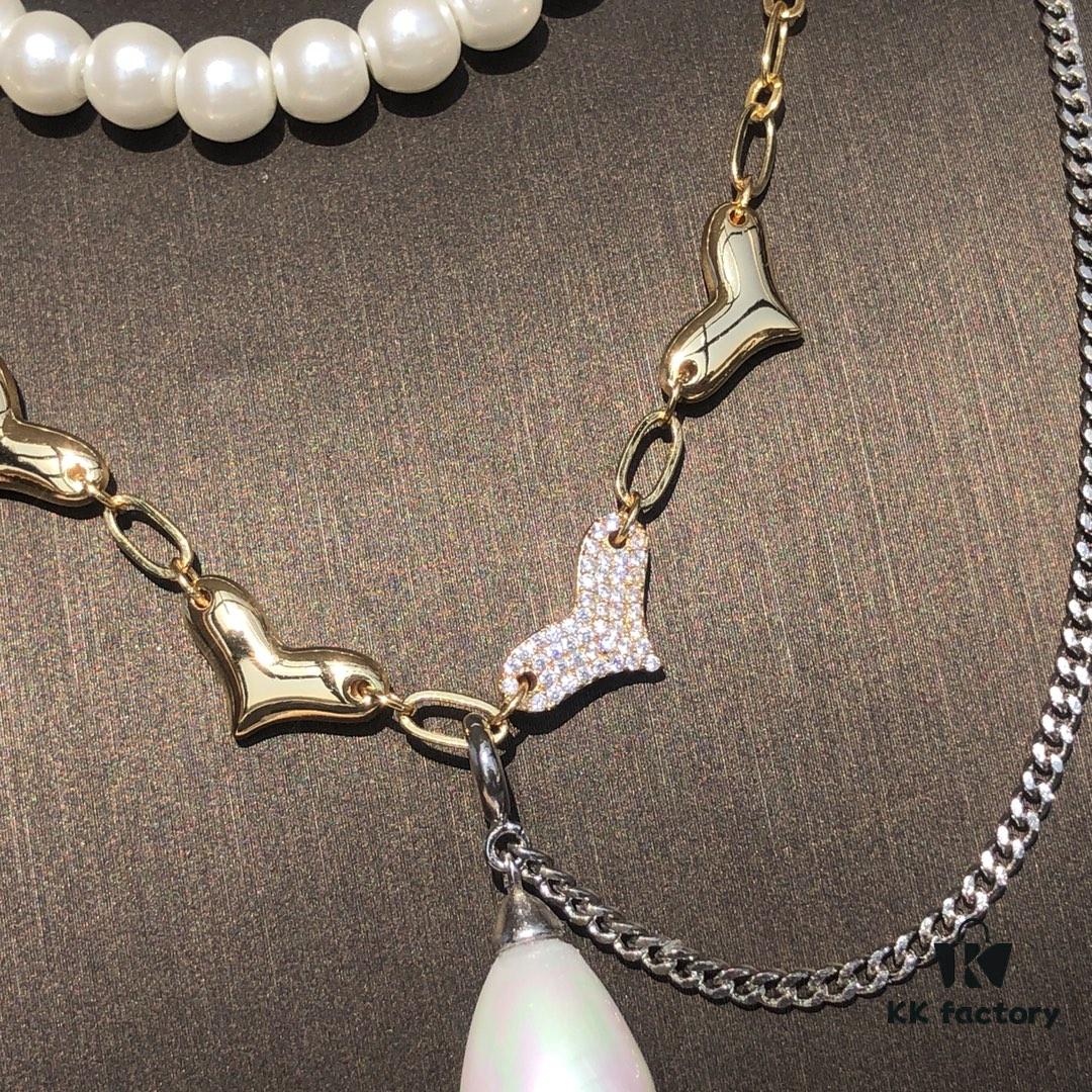 6930057712f62673a6fab165 New Arrival ❤️ HEFANG Jewelry Cute Little Tiger Three-Layer Necklace Series
