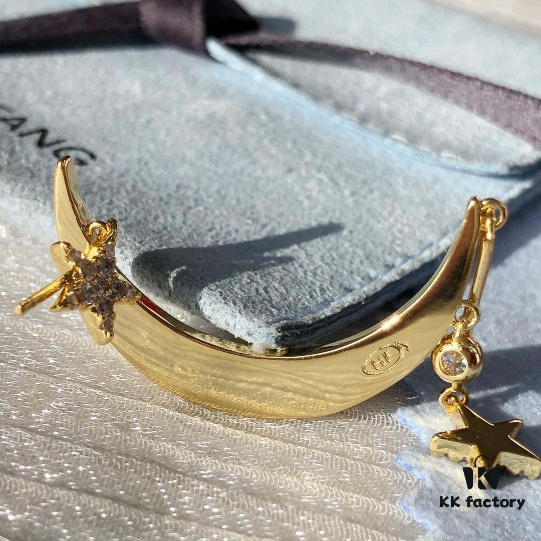 6930058712f62673a6fab179 HEFANG Jewelry Starry Night Asymmetric Earrings