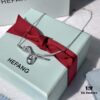 6930058a12f62673a6fab17c Original Design, High-End Quality HEFANG Jewelry Ribbon Knot Pendant Necklace