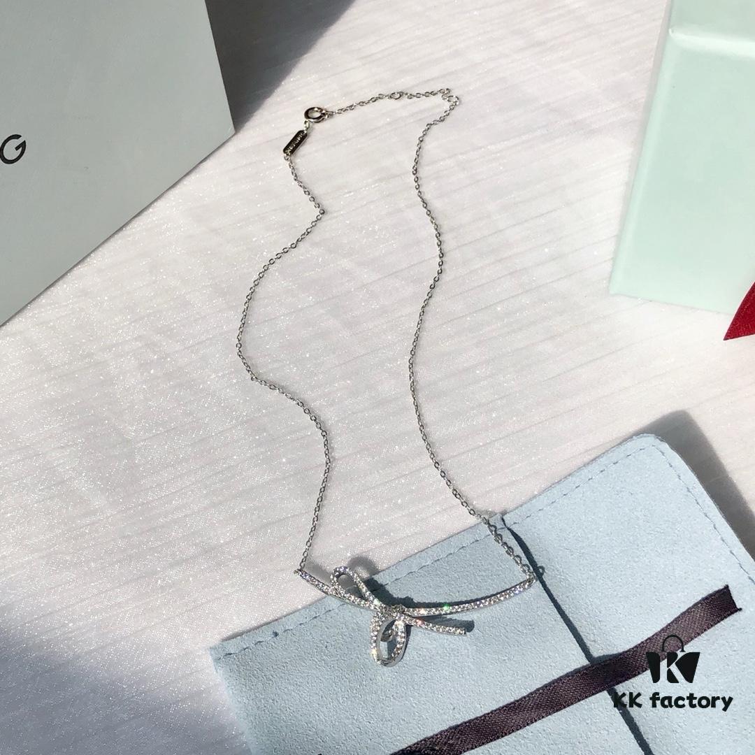 6930058b12f62673a6fab17d Original Design, High-End Quality HEFANG Jewelry Ribbon Knot Pendant Necklace