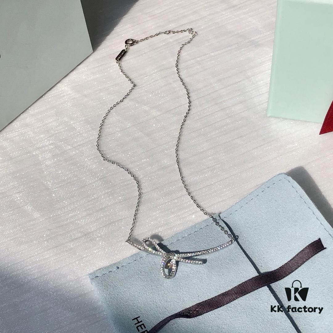 6930058c12f62673a6fab17e Original Design, High-End Quality HEFANG Jewelry Ribbon Knot Pendant Necklace